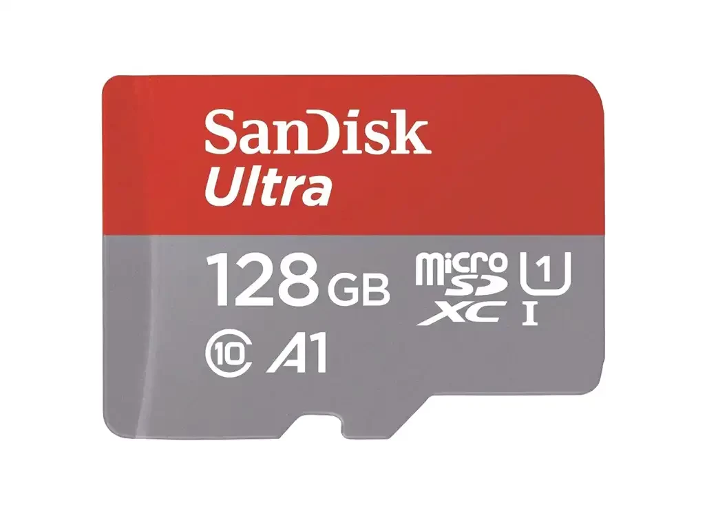 SanDisk Ultra microSD UHS-I Card 128GB, 120MB/s R