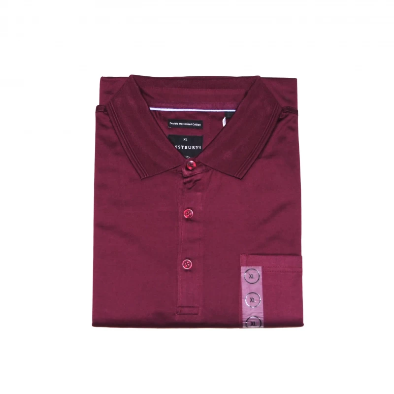 Polo Men's T-shirt (Maroon)