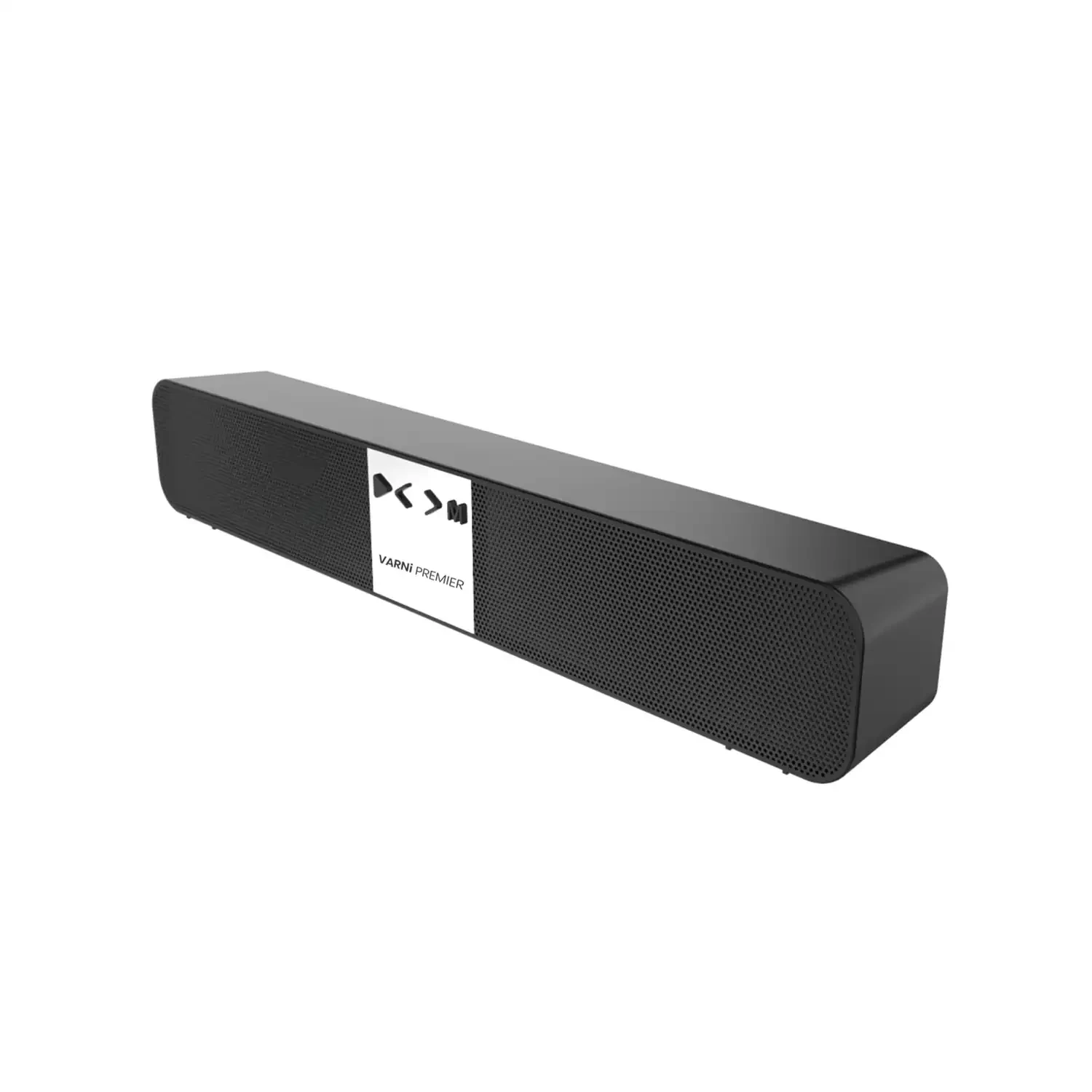 VARNI S205 New Rectangle Wireless Portable BT Speaker with USB Pen Drive Slot, 3.5mm AUX Input, Micro SD Card Slot, Built-in FM, BT5.0, Carry Handle, LED Light (Black)