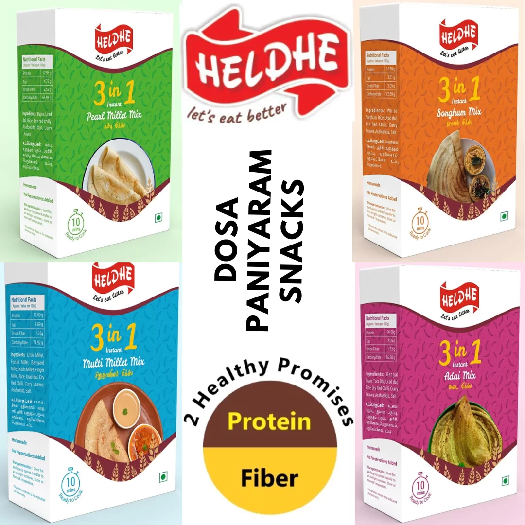 Instant Millet Mix Combo (4 Products)
