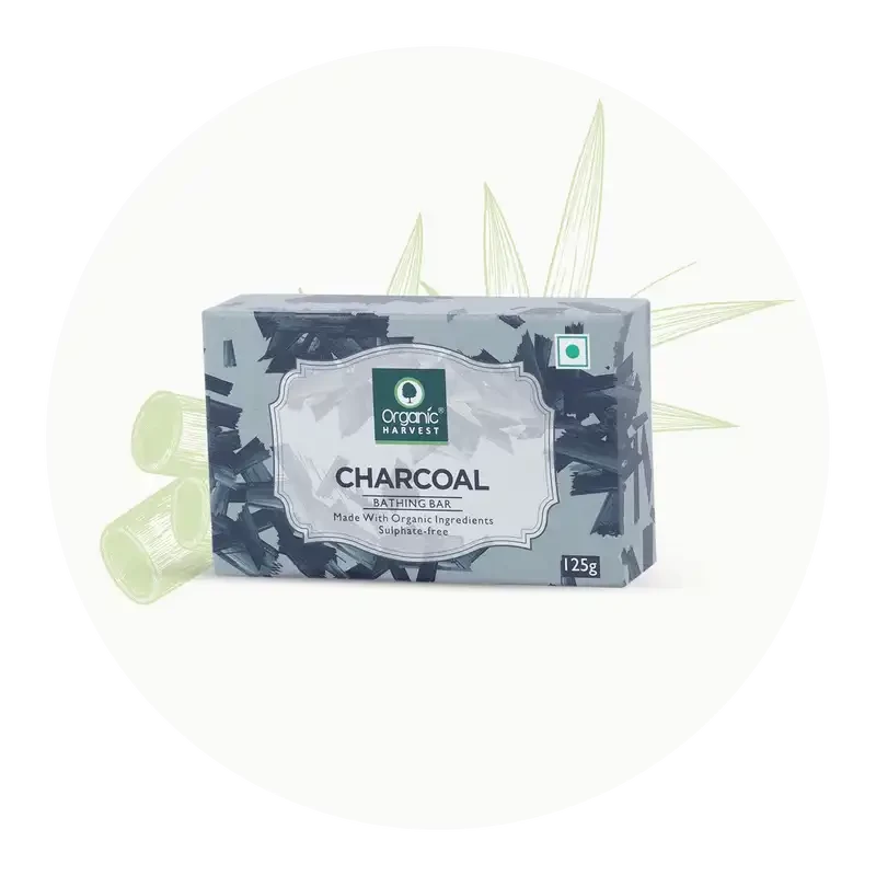 Organic Harvest Charcoal Soap, 125g
