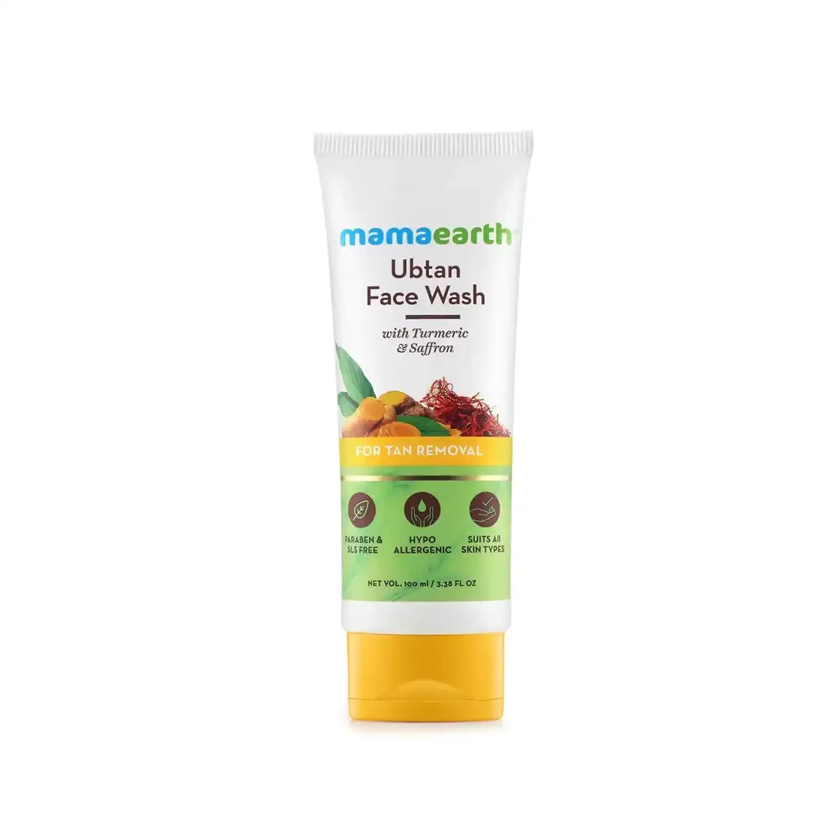Mamaearth Ubtan Face Wash, 100ml
