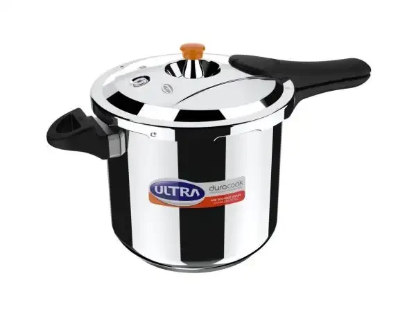 Ultra Stainless Steel Dura Cook SS Pressure Cooker 8 Ltrs
