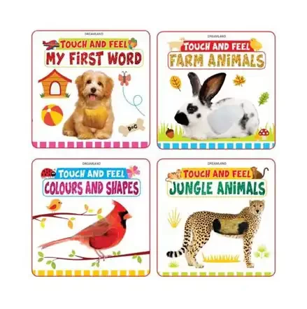 Touch and Feel Series - (4 Titles)