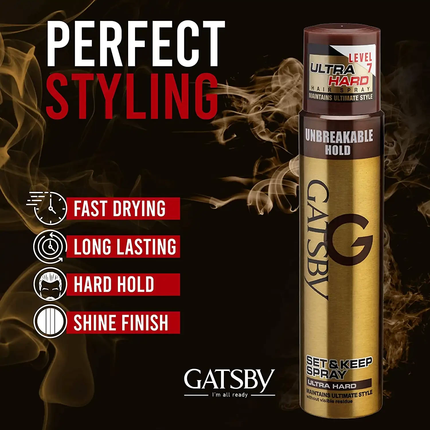 Gatstby H Sp Set Keep Ultrahard 250Ml