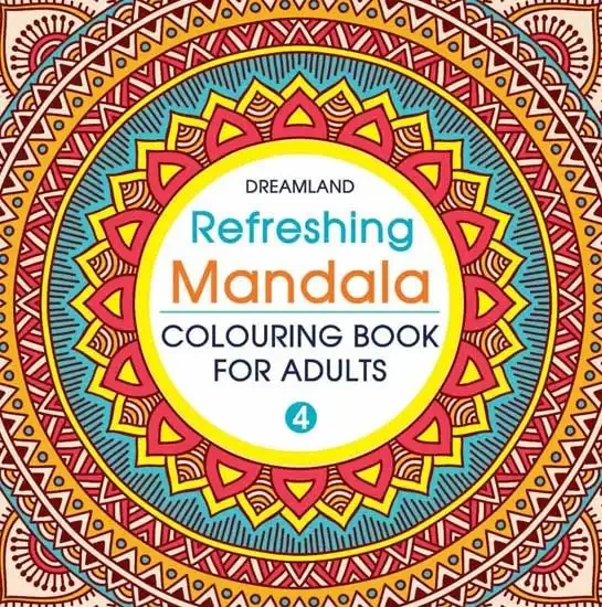 Refreshing Mandala - Colouring Book for Adults Book 4
