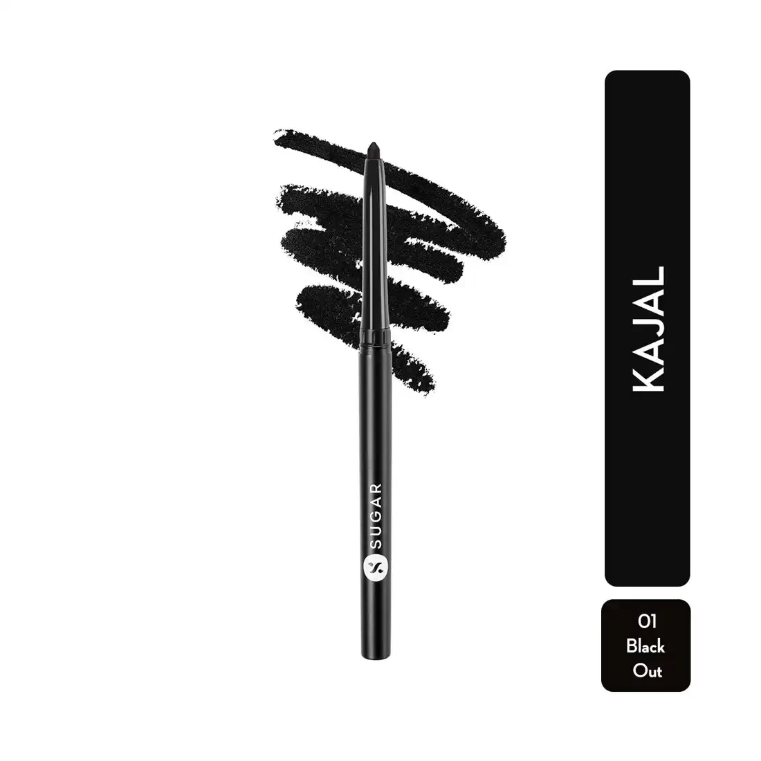 Sugar Intense Kajal 01 Black Out