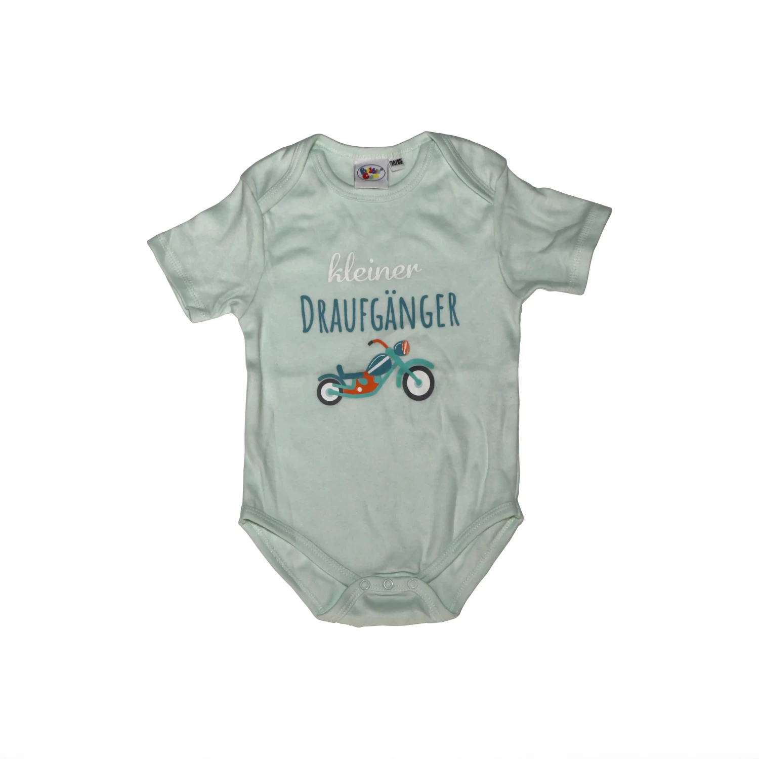Romper For Baby Boys & Baby Girls Printed Cotton  Light Blue Color