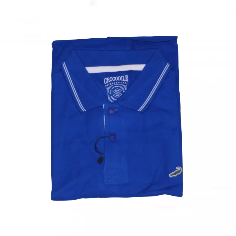 Crocodile Polo T-shirt (Navy)