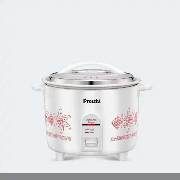 Preethi Electric cooker Rangoli 1.0L Single Pan