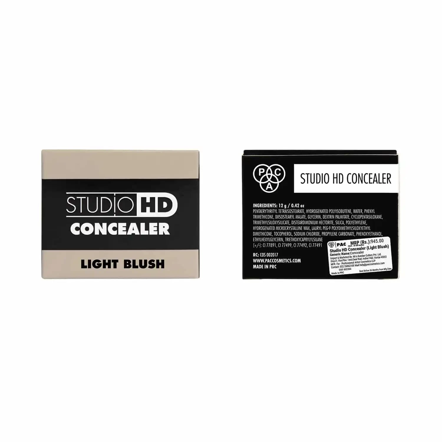 PAC Studio HD Concealer Light Blush
