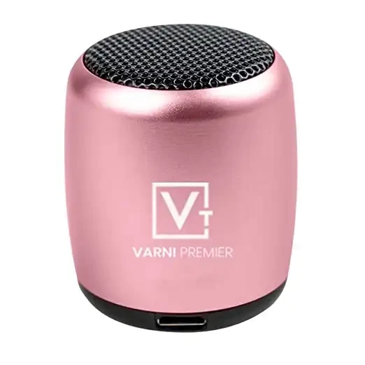 Varni S04 Mini 5 Hours Playtime Super Ultra Mini 3 Watt Wireless Bluetooth Portable Speaker (Pink)