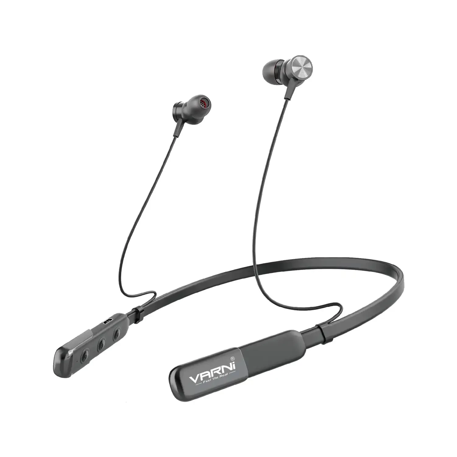 Varni B06 Super Bass Wireless Magnetic Neck-Band Earphone, Sweatproof, Music Time 25 Hours