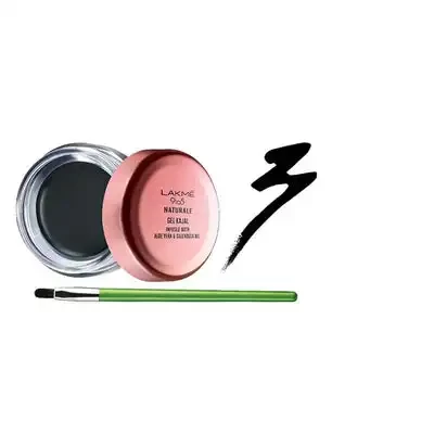 LAKME 9 to 5 NATURALE GEL KAJAL - BLACK