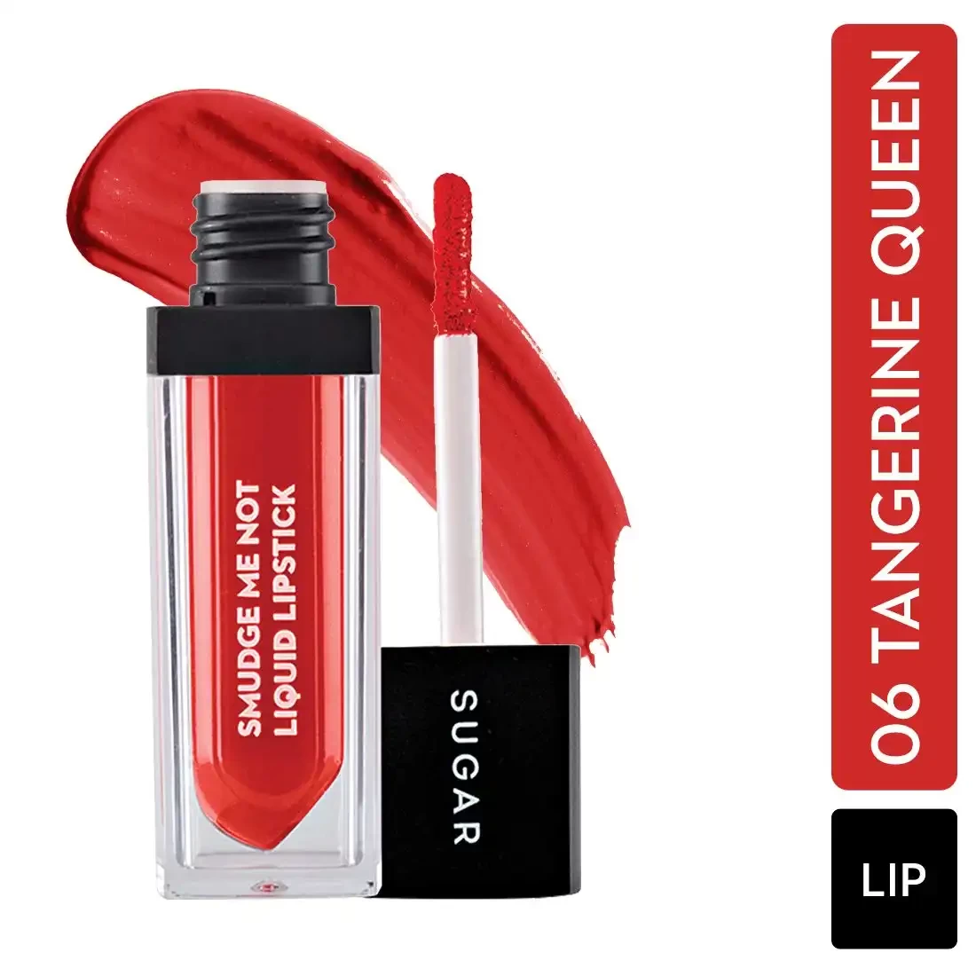 Sugar Liquid Lipstick - 06 Tangerine Queen (Orange Coral), 4.5 ml