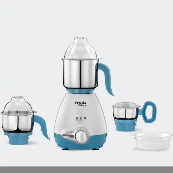 Preethi Turbo Vent Series BluBerry 750W Mixer Grinder
