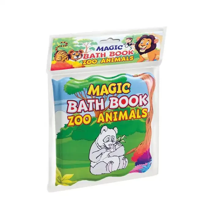 Magic Bath Book  - Zoo Animals
