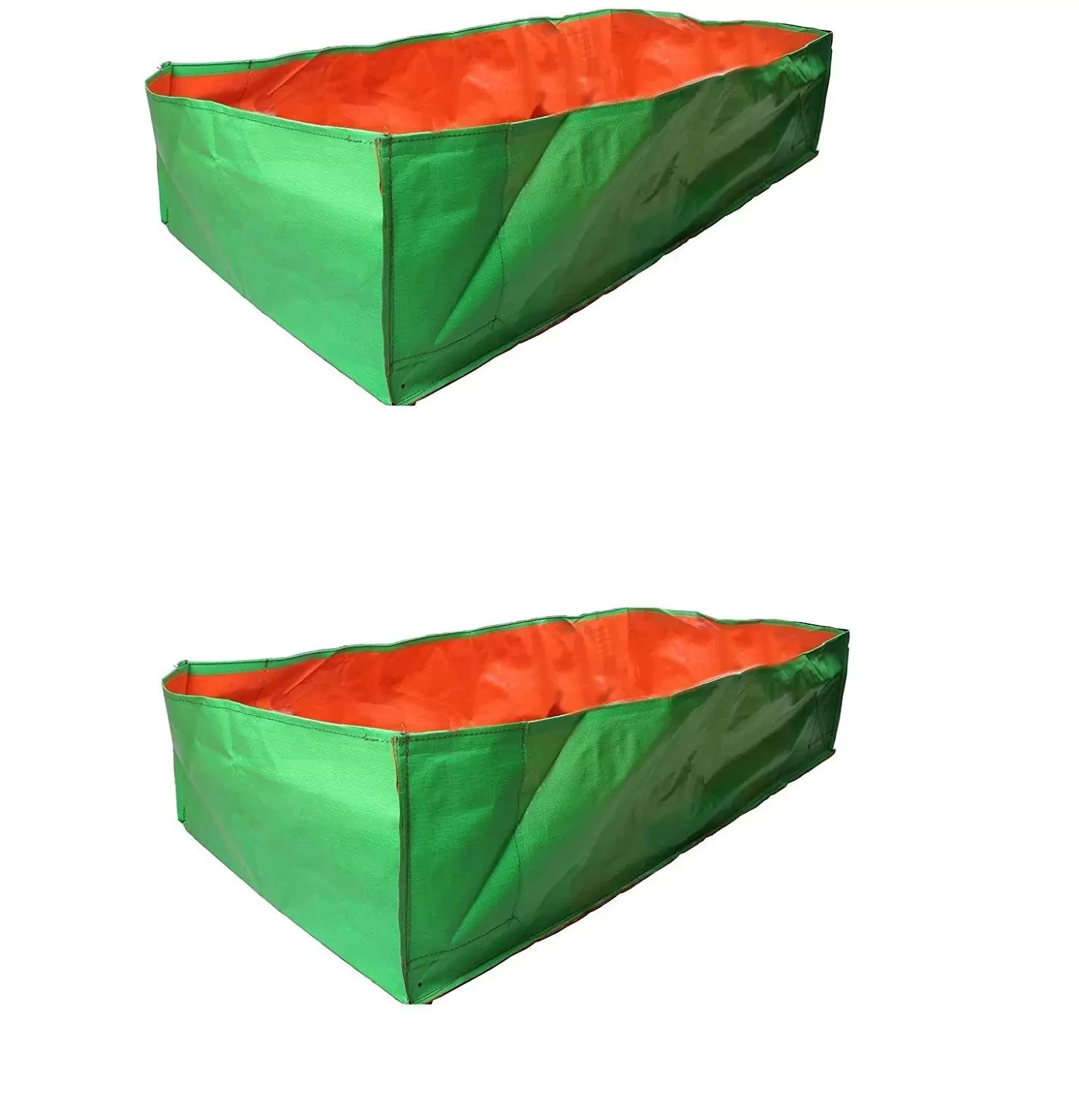 Terrace Gardening Grow Bags - HDPE UV Treated - (Green Color, 36 x 24 x 12 Inches Pack of 2) from Extended Stores