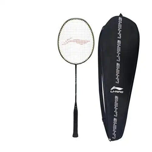 Li-Ning G-TEK GX Strung Graphite Badminton Racket with Free Cover